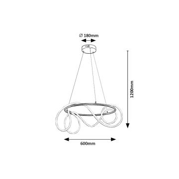 Rabalux - LED Hanglamp aan een koord LED/54W/230V