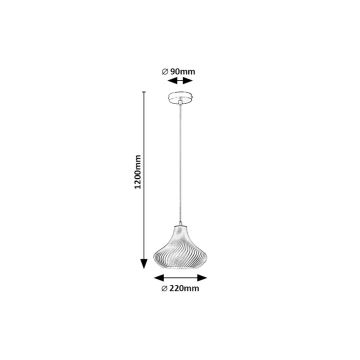 Rabalux - Suspension filaire 1xE14/25W/230V