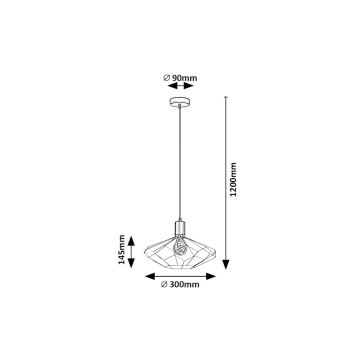 Rabalux - Suspension filaire 1xE27/40W/230V