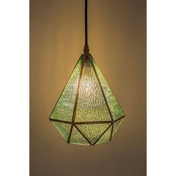 Rabalux - Hanglamp aan een koord 1xE14/40W/230V blauw/goud