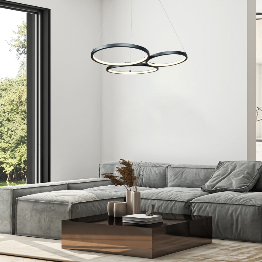 Rabalux - LED Hanglamp aan een koord LED/38W/230V zwart