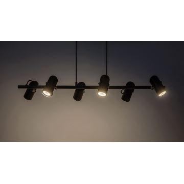 Rabalux - Hanglamp aan een koord 6xGU10/25W/230V