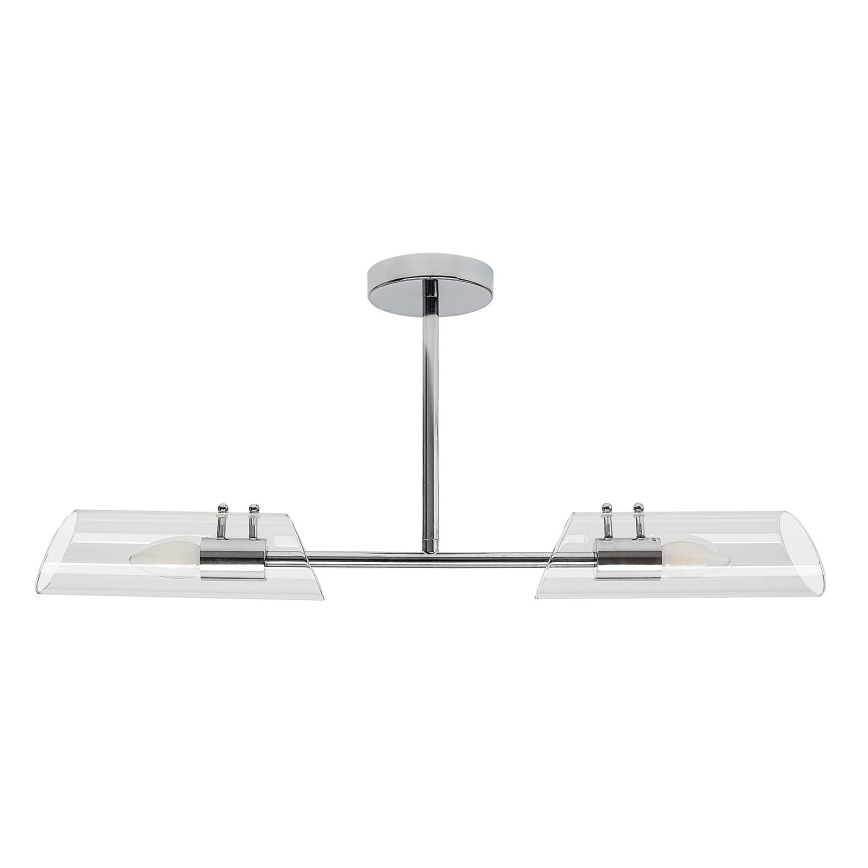 Rabalux - Badkamer hanglamp met vaste pendel 2xE14/12W/230V IP44 chroom