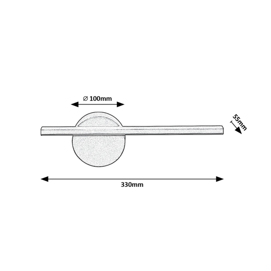 Rabalux - Applique murale LED/6W/230V 4000K