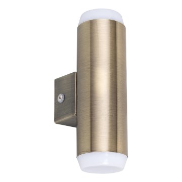 Rabalux - Applique murale extérieure 2xLED/4W/230V IP44 bronze