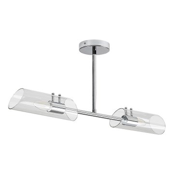 Rabalux - Badkamer hanglamp met vaste pendel 2xE14/12W/230V IP44 chroom