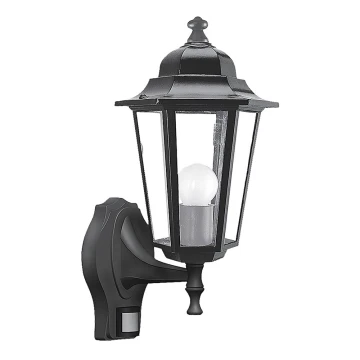 Rabalux - Buiten wandlamp met sensor 1xE27/60W/230V