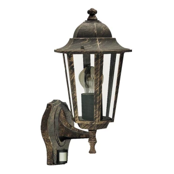 Rabalux - Buiten wandlamp met sensor 1xE27/60W/230V