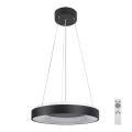 Rabalux - Dimbare LED hanglamp aan een koord LED/38W/230V 3000-6500K zwart + afstandsbediening