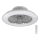 Rabalux - Dimbare LED Plafond Lamp met Ventilator LED/30W/230V + afstandsbediening 3000-6500K