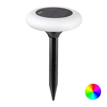 Rabalux - Éclairage solaire RGB HAITI LED/0,6W/3,7V IP65