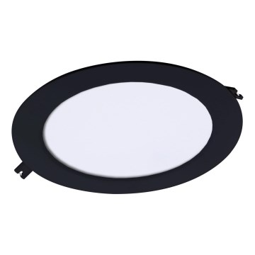 Rabalux - LED Hang plafondverlichting LED/18W/230V diameter 22 cm zwart
