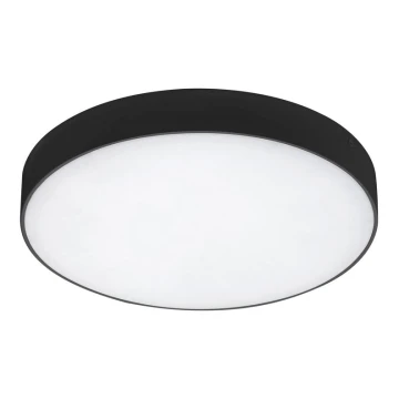 Rabalux - Plafonnier LED de salle de bain LED/24W/230V 3000-6000K IP44 noir