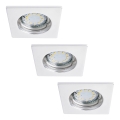 Rabalux - SET 3x Hangende LED Badkamer plafond verlichting 1xGU10/3W/230V IP44