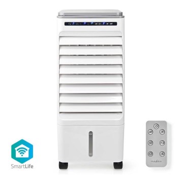 Rafraîchisseur d'air 65W/230V Wi-Fi Tuya blanc + télécommande