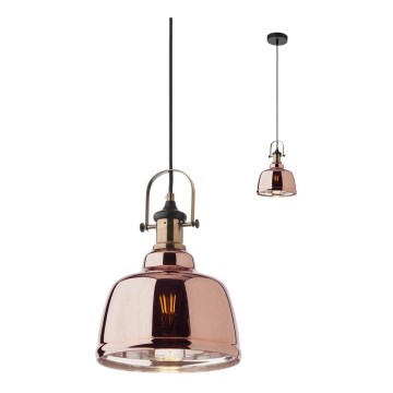 Redo 01-1384 - Hanglamp aan koord LARRY 1xE27/42W/230V