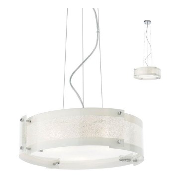 Redo 01-1435 - Hanglamp aan een koord ZELDA 3xE27/42W/230V diameter 44 cm