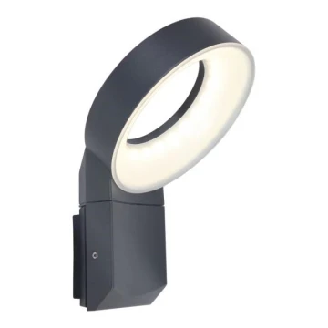 Redo 6163S-3K GR - LED Wandlamp voor buiten MERIDIAN LED/14W/230V IP54