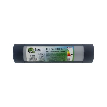 Réglette LED de cuisine QTEC LED/9W/230V 30 cm noir