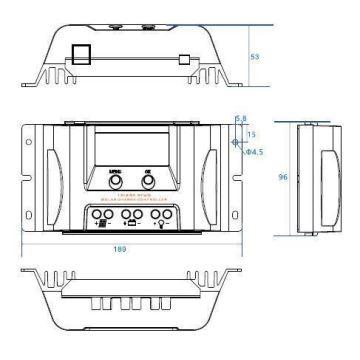 Régulateur solaire MPPT MT1550EU 12V/15A