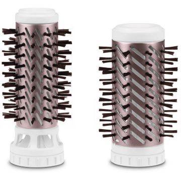 Rowenta - Brosse à cheveux rotative PREMIUM CARE 1000W/230V rose/blanc