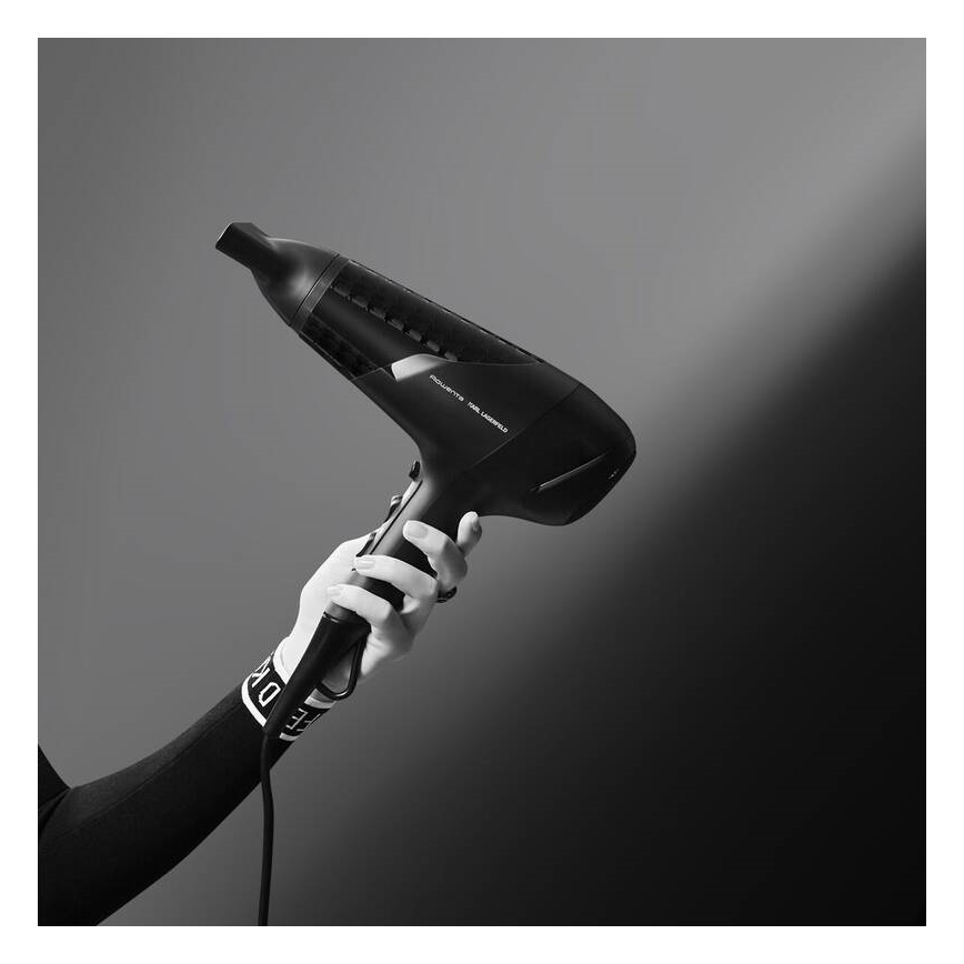 Rowenta - Sèche-cheveux KARL LAGERFELD STUDIO DRY 2100W/230V noir