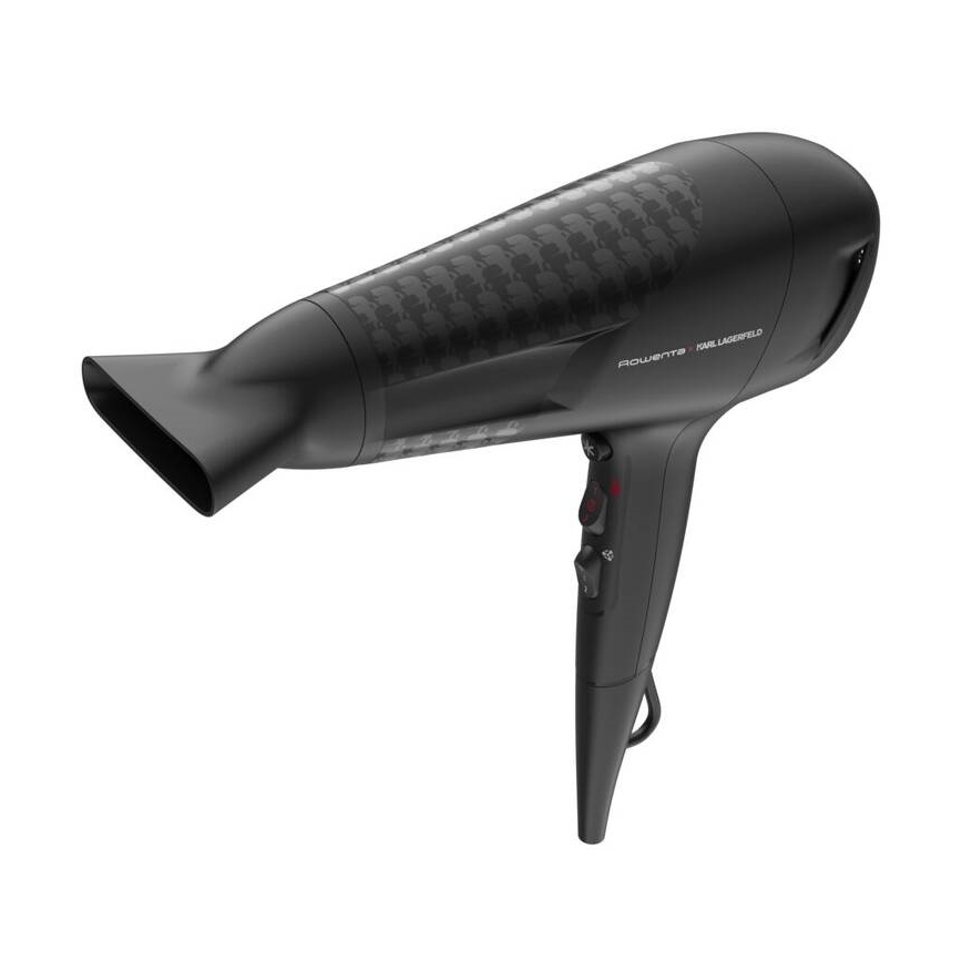 Rowenta - Sèche-cheveux KARL LAGERFELD STUDIO DRY 2100W/230V noir