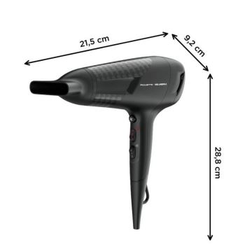 Rowenta - Sèche-cheveux KARL LAGERFELD STUDIO DRY 2100W/230V noir