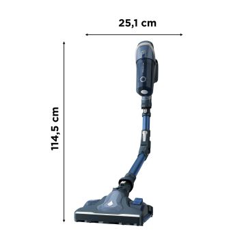 Rowenta - Steelstofzuiger X-FORCE FLEX 8,60 ANIMAL AQUA 4IN1 185W/22V blauw