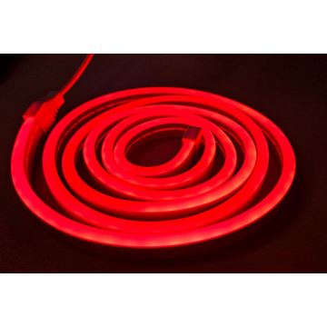 Ruban flexible NEON LED/5V USB 1,8 m rouge