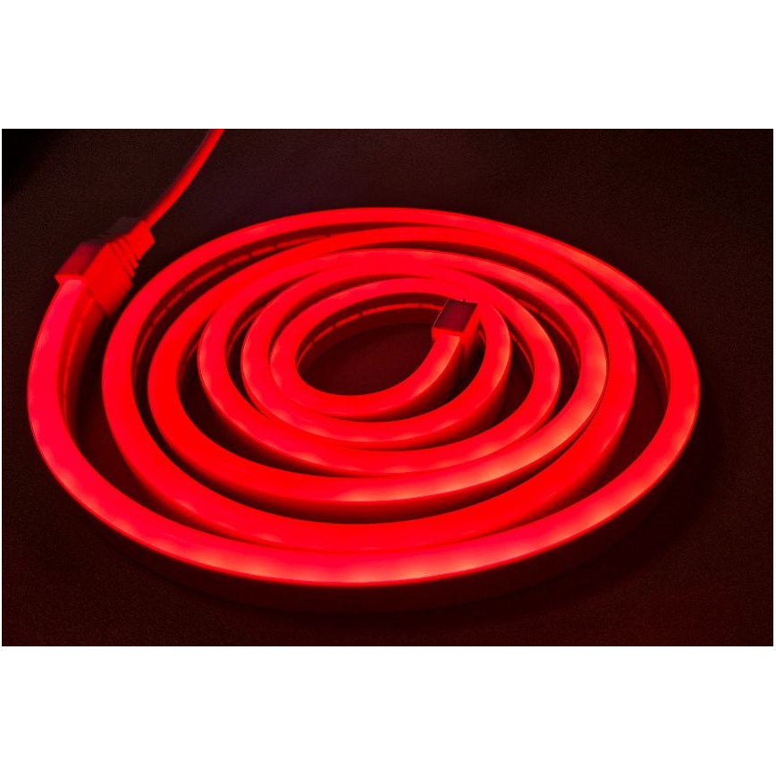 Ruban flexible NEON LED/5V USB 1,8 m rouge