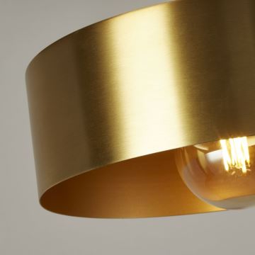 Searchlight - Hanglamp aan een koord KNOX 1xE27/60W/230V goud