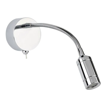 Searchlight 2256CC - LED Petite lampe flexible ADJU LED/1W/230V chrome