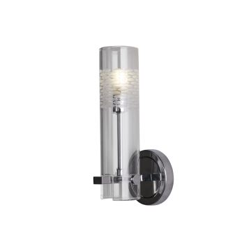 Searchlight - Badkamer wandlamp SCOPE 1xG9/7W/230V IP44 glanzend chroom