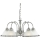 Searchlight - Hanglamp aan een ketting AMERICAN DINER 5xE14/60W/230V chroom