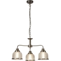 Searchlight - Hanglamp aan een ketting BISTRO 3xE27/60W/230V messing