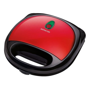 Sencor - Appareil à sandwichs 700W/230V noir/rouge