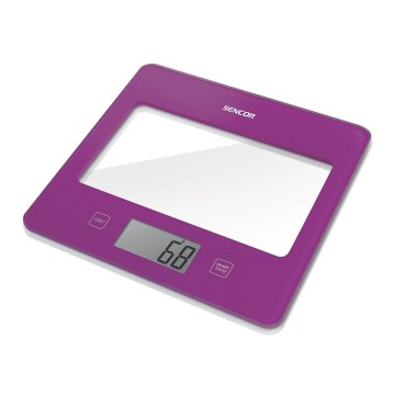 Sencor - Balance de cuisine numérique 1xCR2032 violet