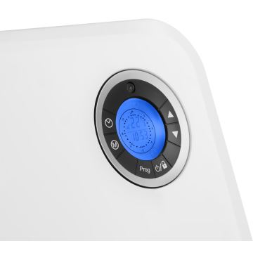 Sencor - Convectieverwarming met LCD display en thermostaat 750W/1500W/230V IP24