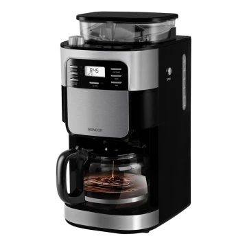 Sencor - Koffiezetapparaat 1,5 l met druppelaar en LCD display 900W/230V