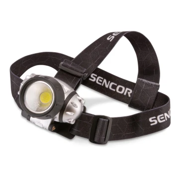 Sencor - LED Hoofdlamp LED/3W/3xAAA