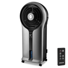 Sencor - Mobile air cooler 3in1 110W/230V zilver/zwart + afstandsbediening