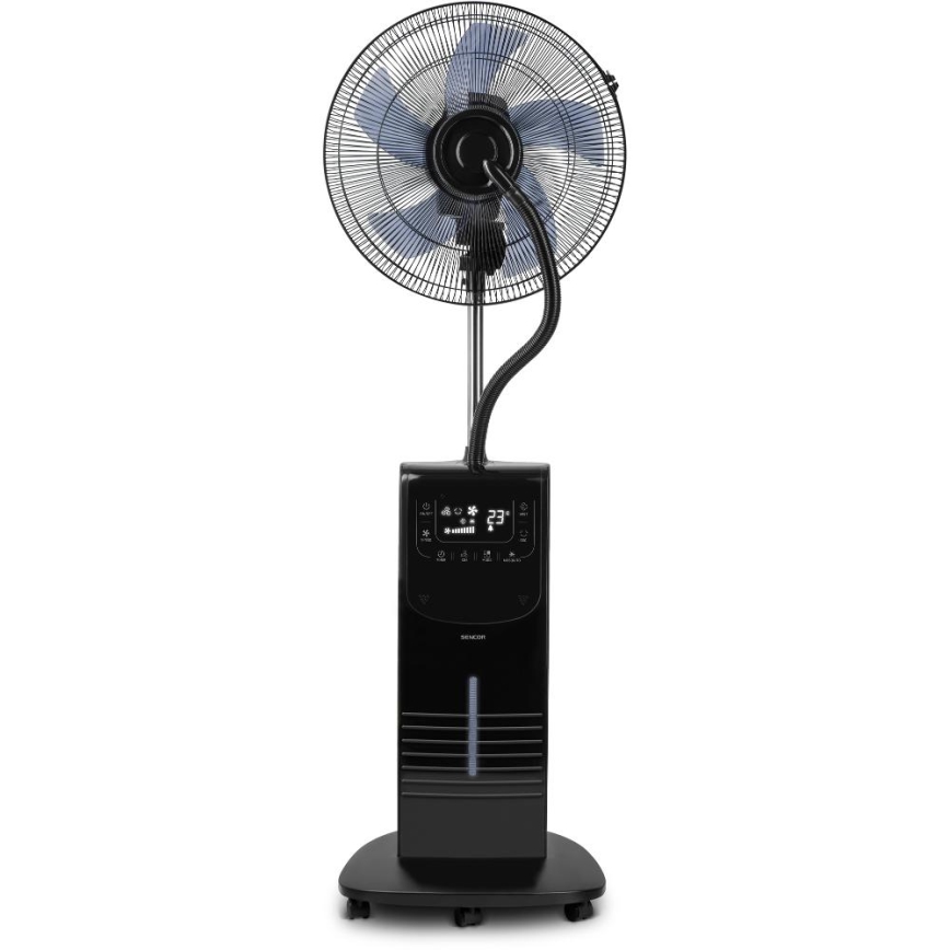 Sencor- Rafraîchisseur d'air avec brumisateur d'eau 90W/230V noir + télécommande