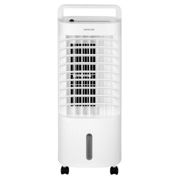 Sencor - Rafraîchisseur d'air portable avec écran LED 3en1 45W/230V blanc + télécommande