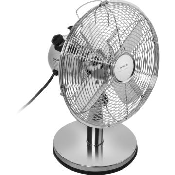 Sencor - Ventilateur de table 30W/230V chrome brillant