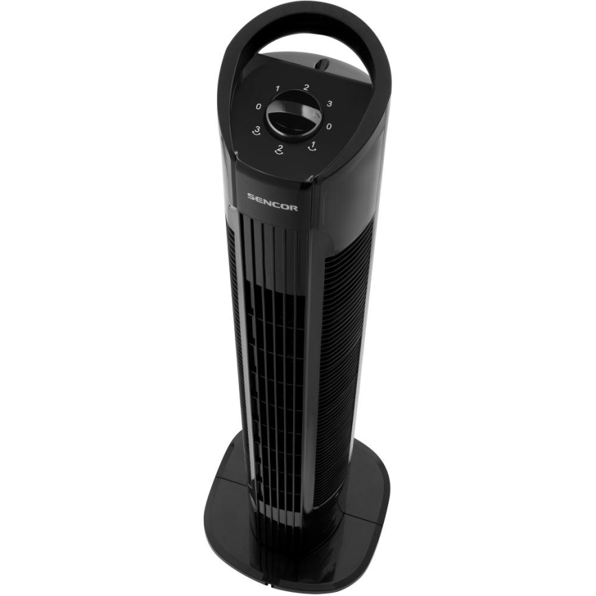 Sencor - Ventilateur sur pied 50W/230V noir