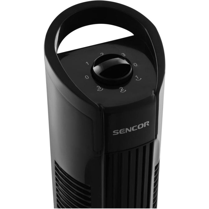 Sencor - Ventilateur sur pied 50W/230V noir