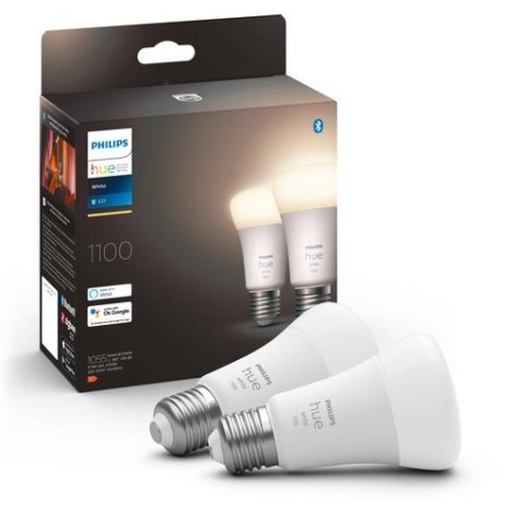 Memoriseren Uitlijnen Regelmatigheid SET 2x Dimbare LED Lamp Philips Hue WHITE E27/9,5W/230V 2700K | Lumimania