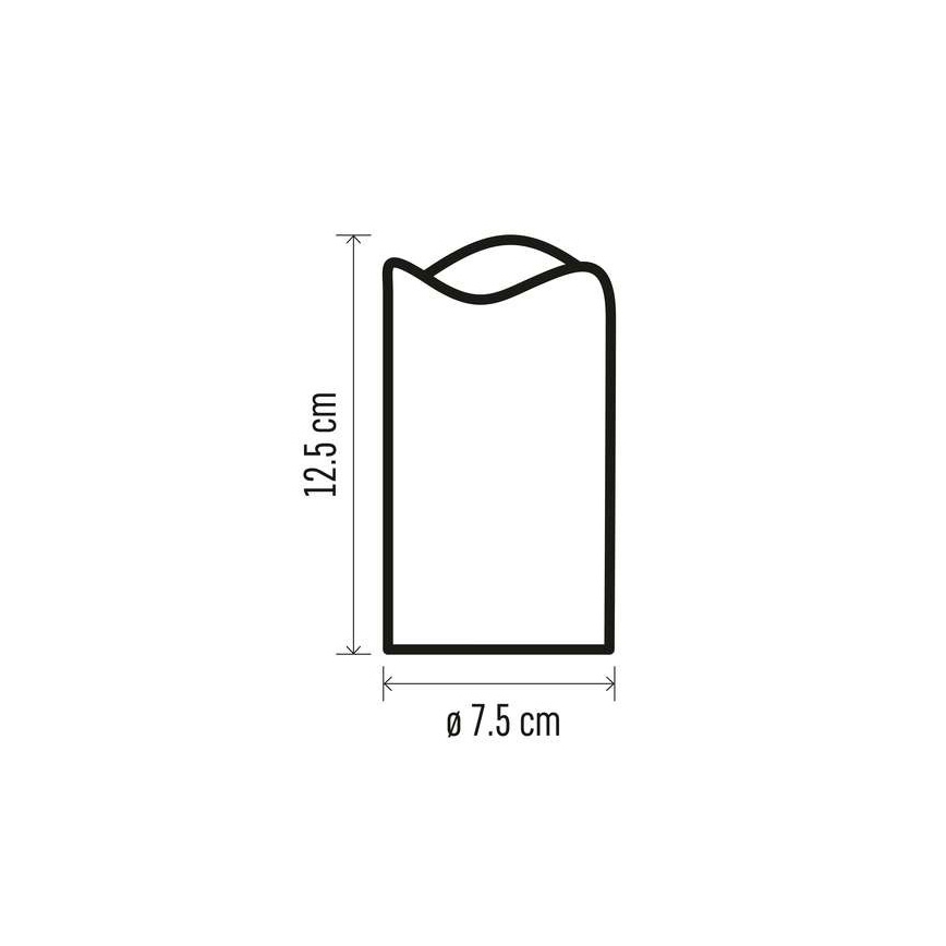 SET 2x LED kerstversiering 2xLED/2x2AA + afstandsbediening