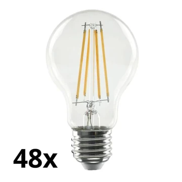 SET 48x LED Lamp VINTAGE A70 E27/13W/230V 2700K